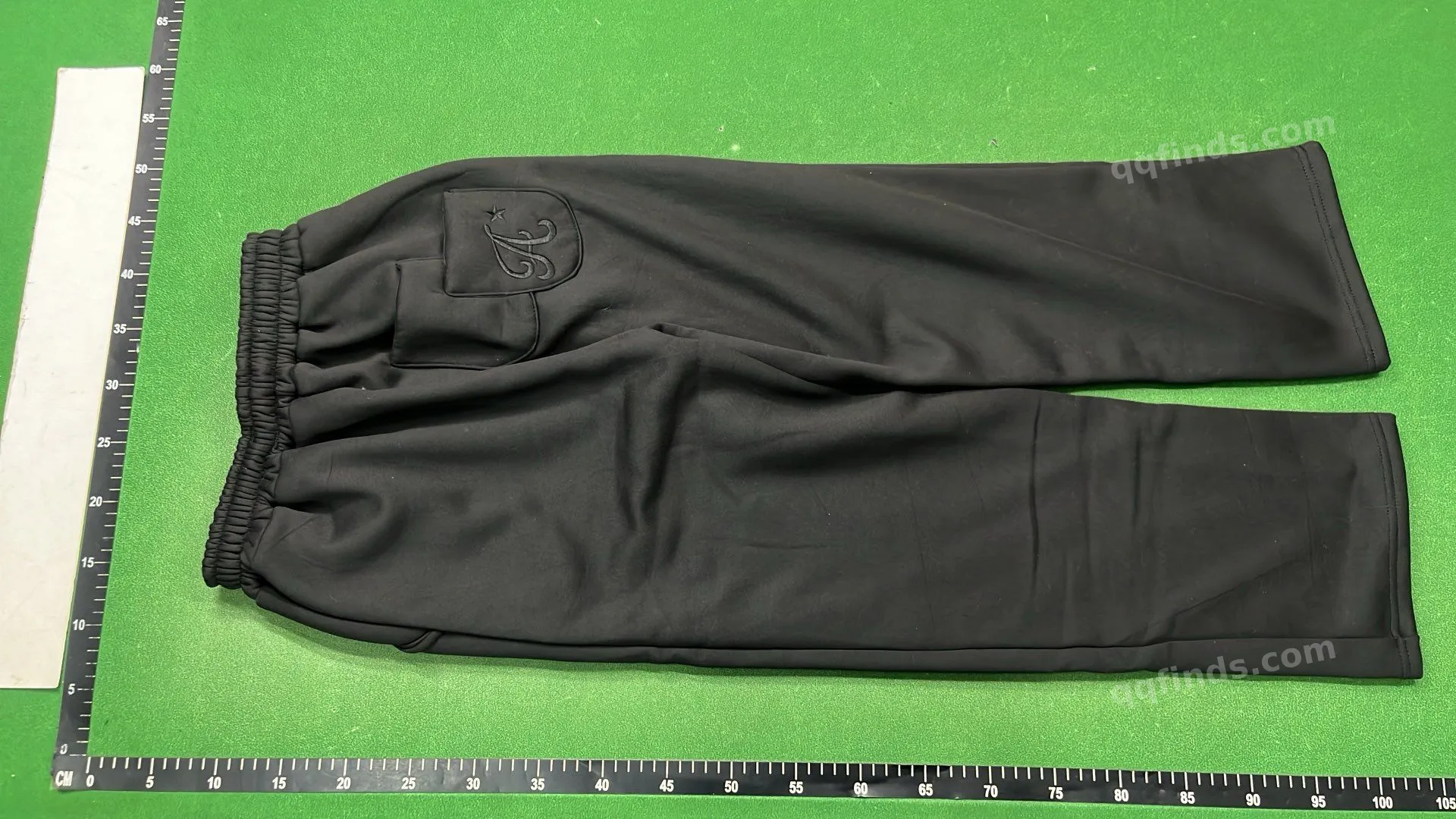 Black Hooded Tracksuit Set QC