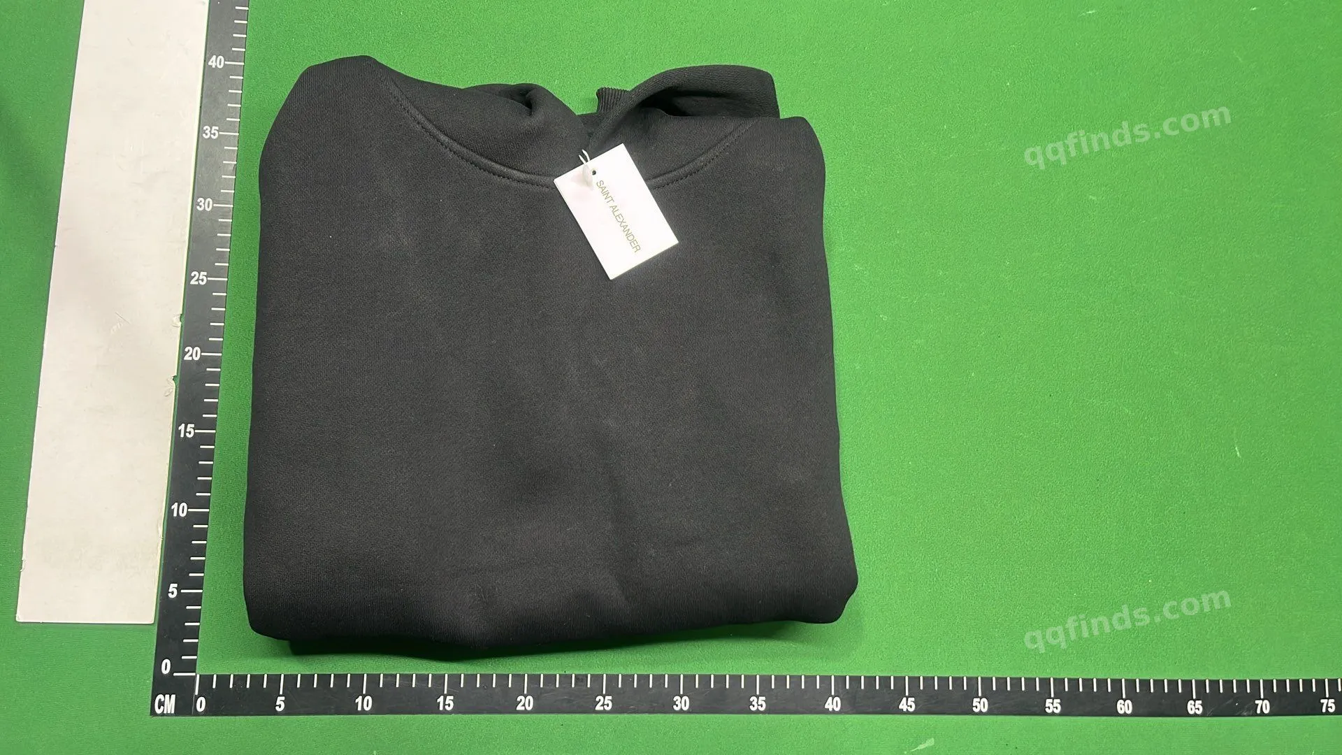 Black Hooded Tracksuit Set QC