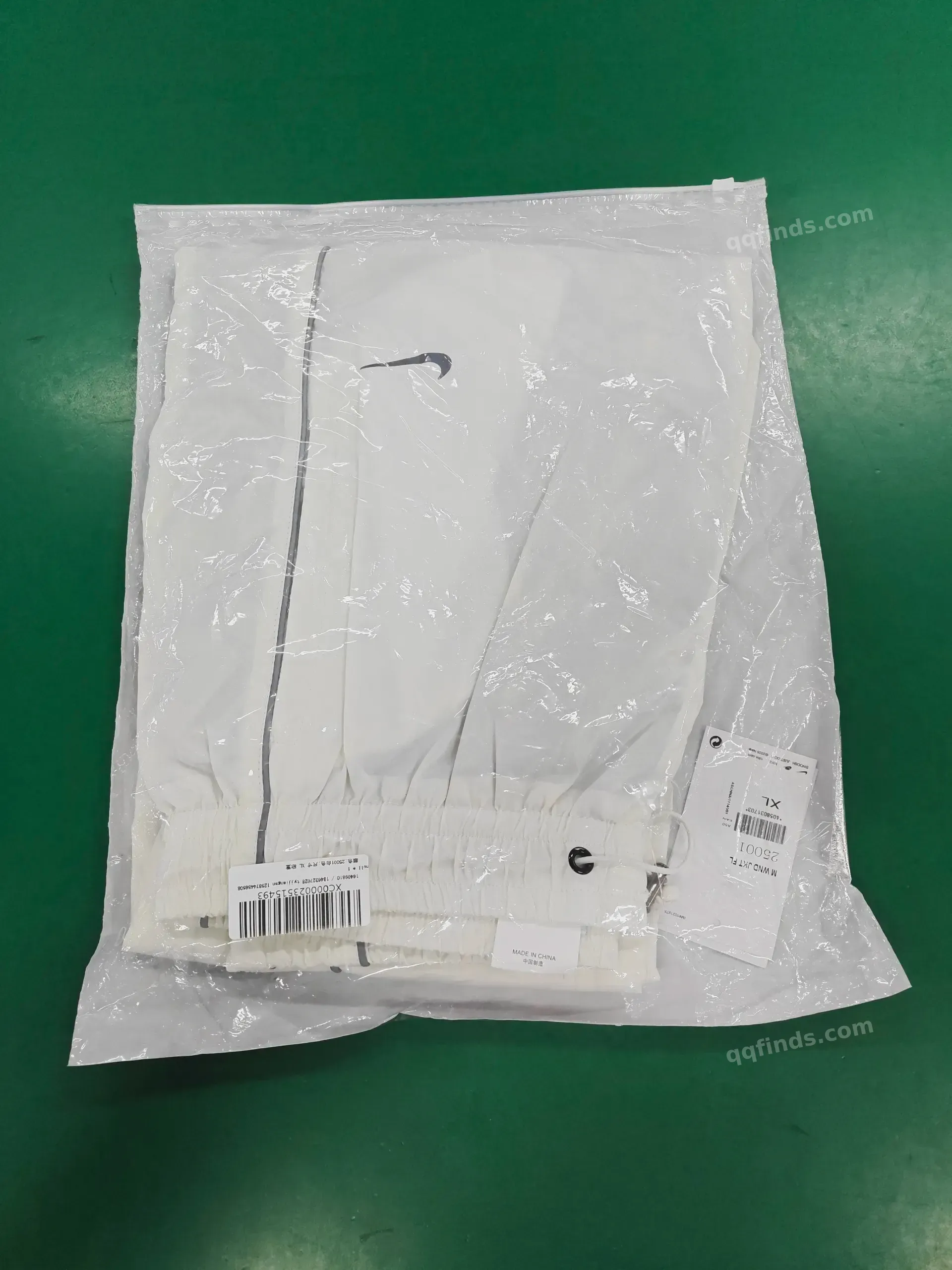 Black Reflective Tracksuit Set QC