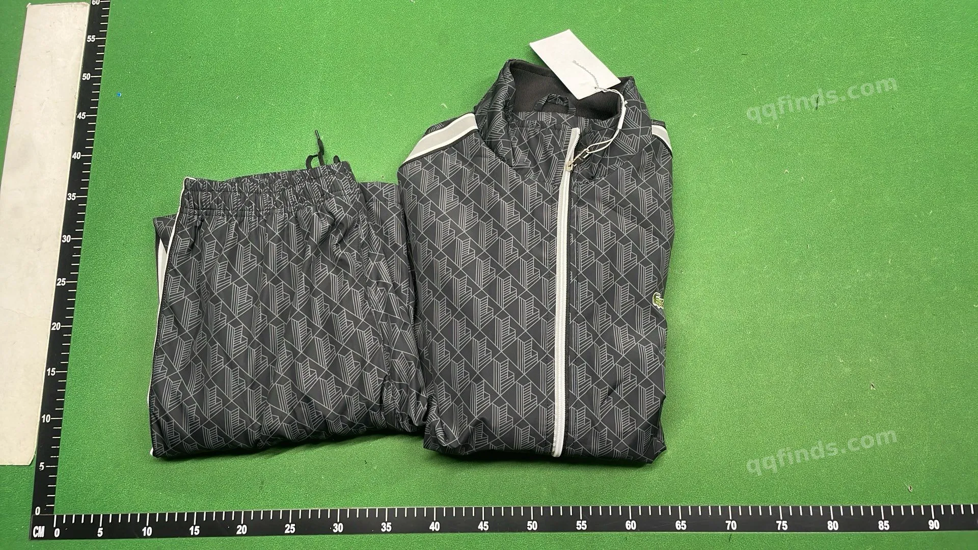 Green Monogram Track Suit Set QC