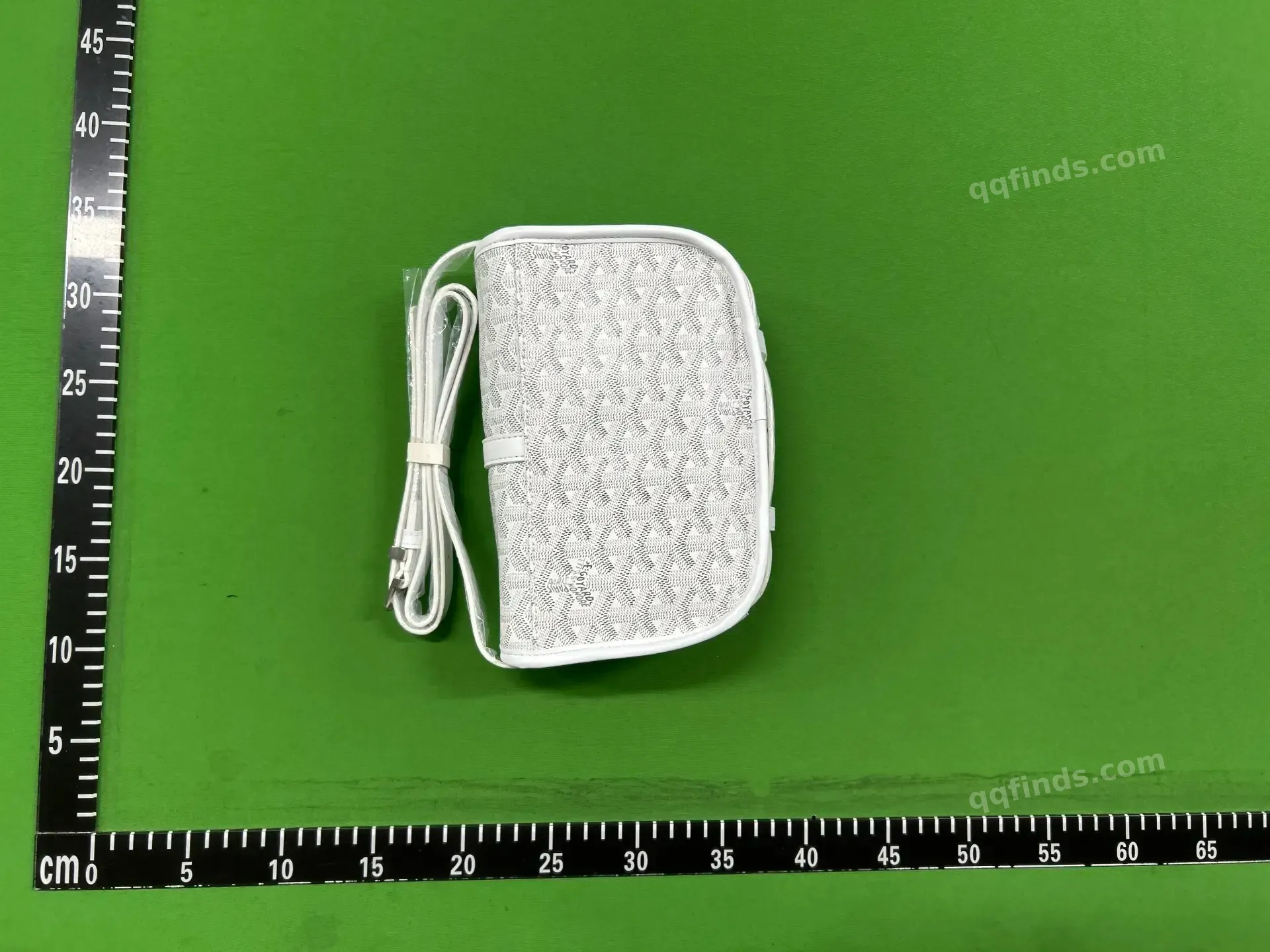 Goyard Patterned Saddle Bags QC