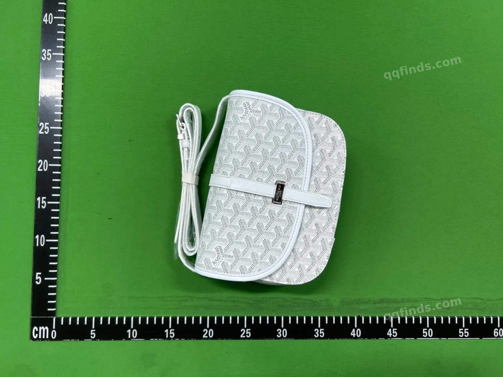 Goyard Patterned Saddle Bags QC