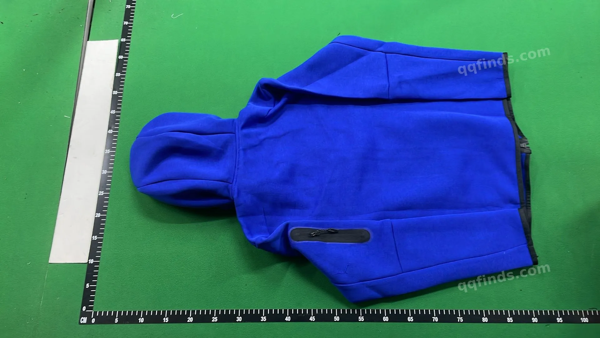 Black Hooded Tracksuit Set QC