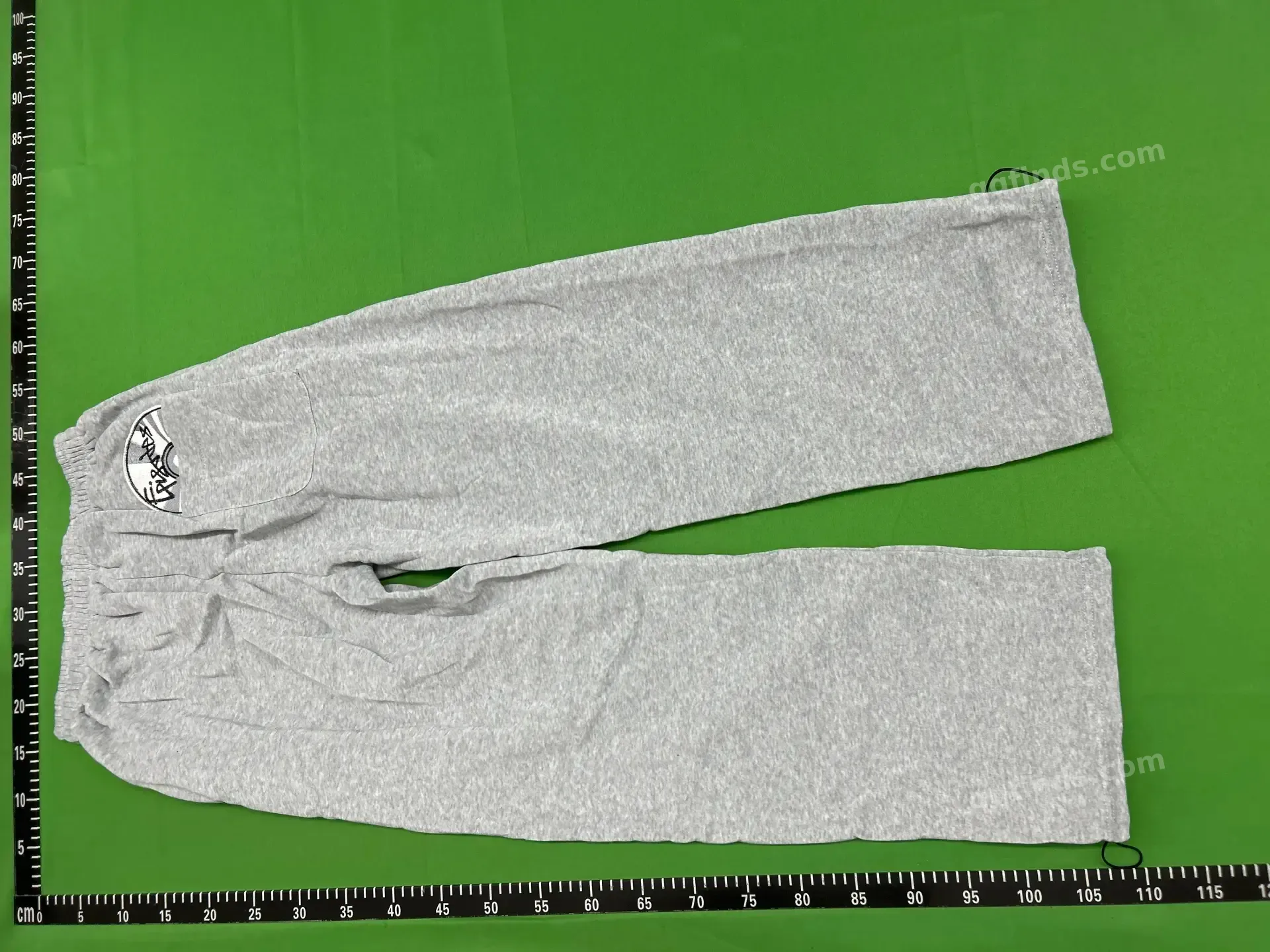 Gray Embroidered Tracksuit Set QC